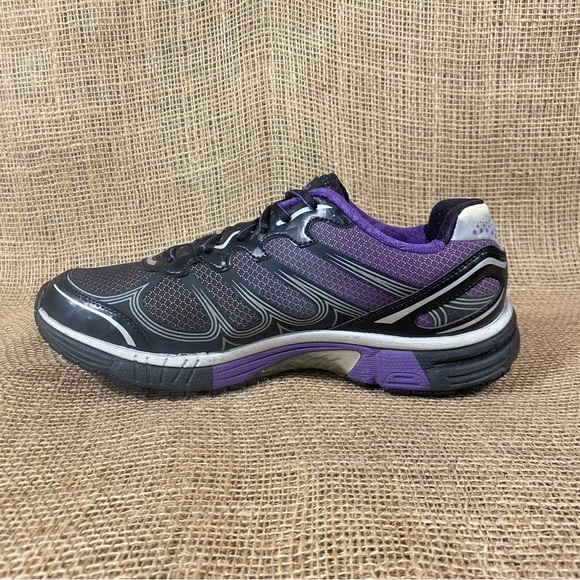 Abeo Running Shoes Raelon Aero Black Purple  Size 9.5 M - Picture 5 of 10